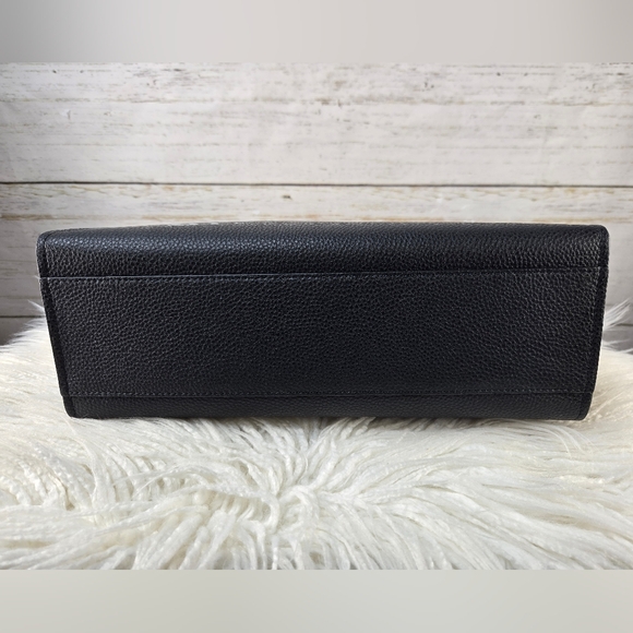 Marc Jacobs Grind Leather Black Tote Bag Women's Luxury Modern Contemporary - Picture 5 of 12